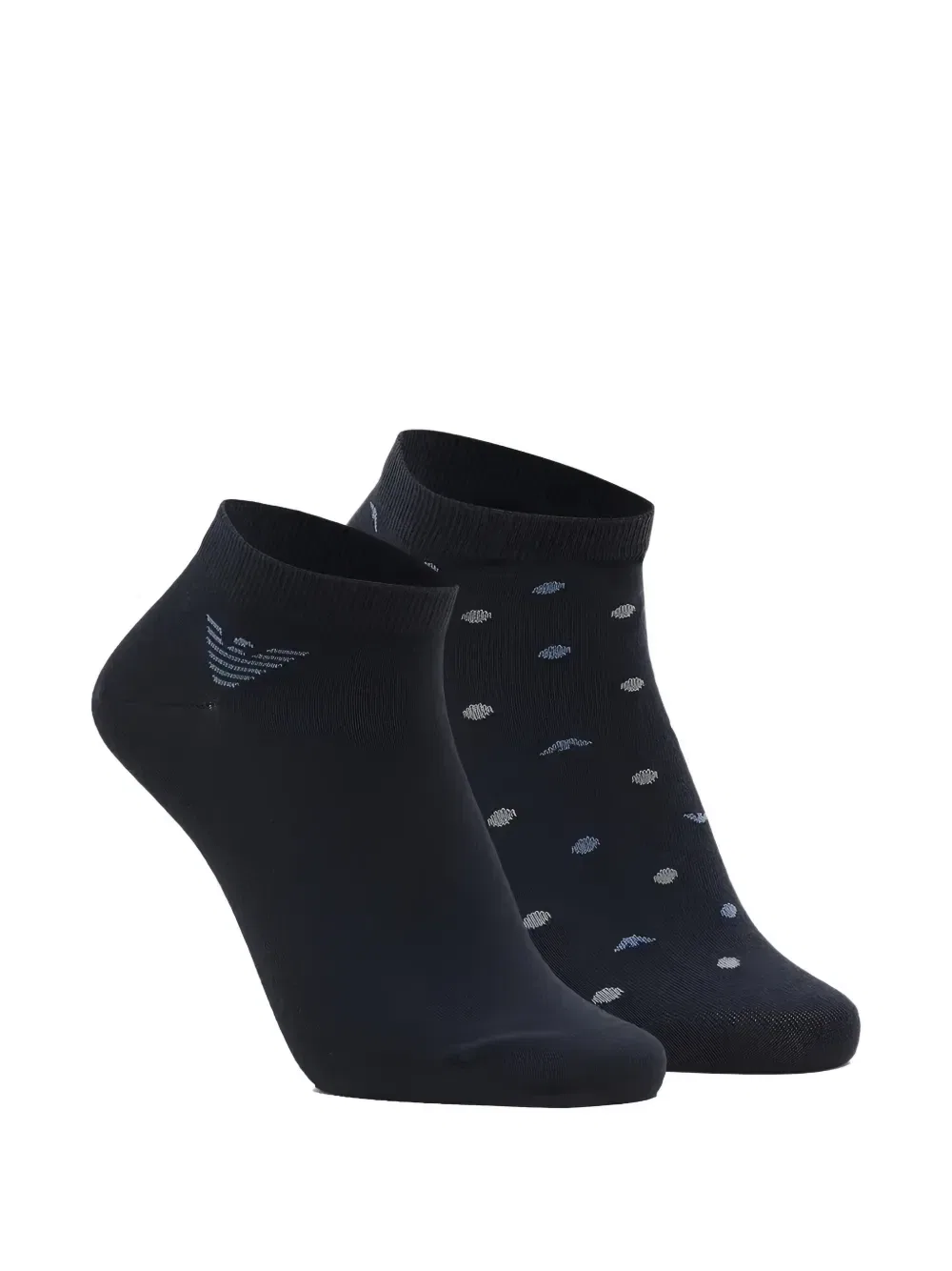 Носки в горошек EMPORIO ARMANI, синий