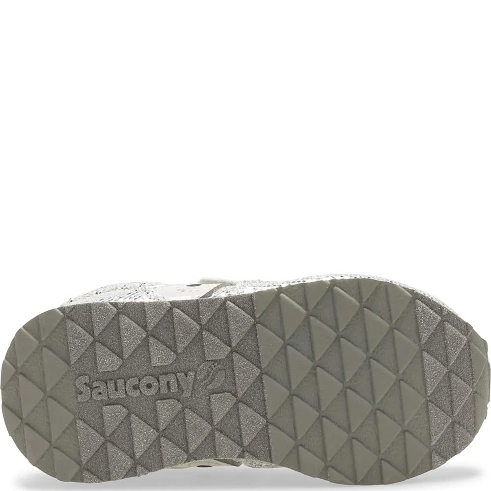 Детские кроссовки с липучкой Jazz Original Saucony, Silver — фото 4