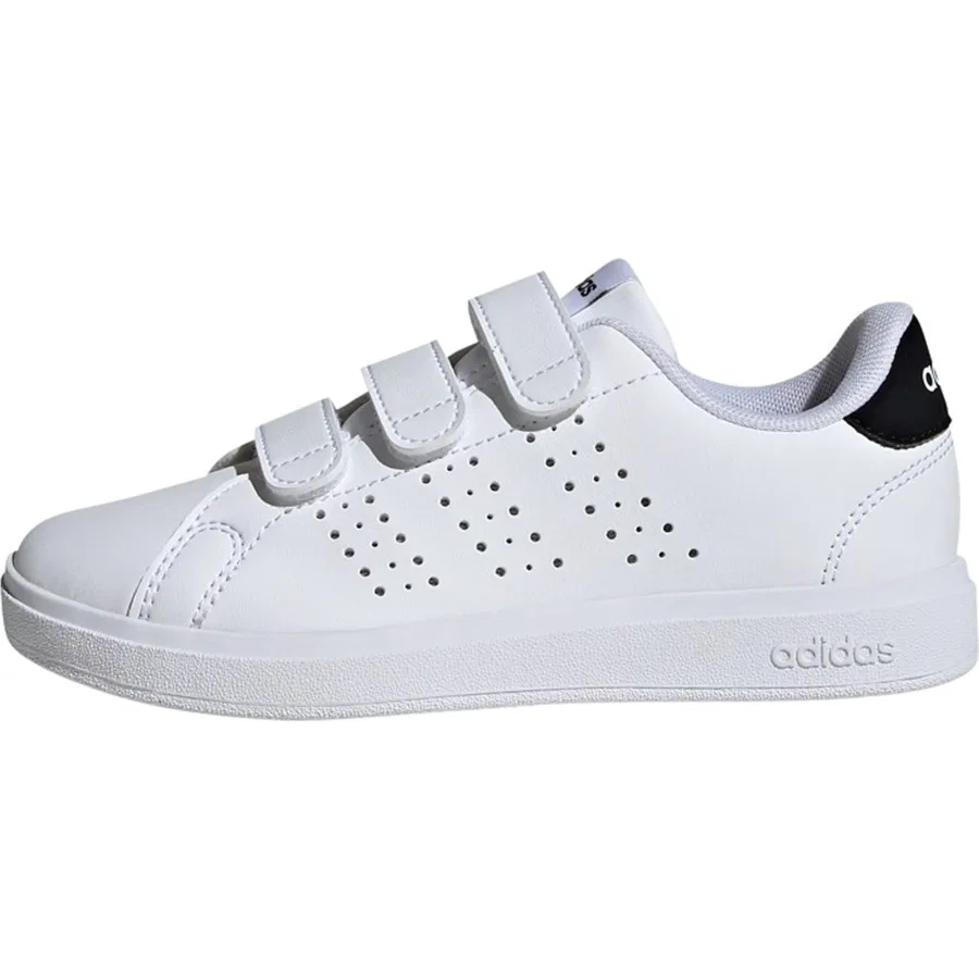Детские спортивные кроссовки с 3 полосками Advantage Base 2.0 adidas, Белый — фото 3