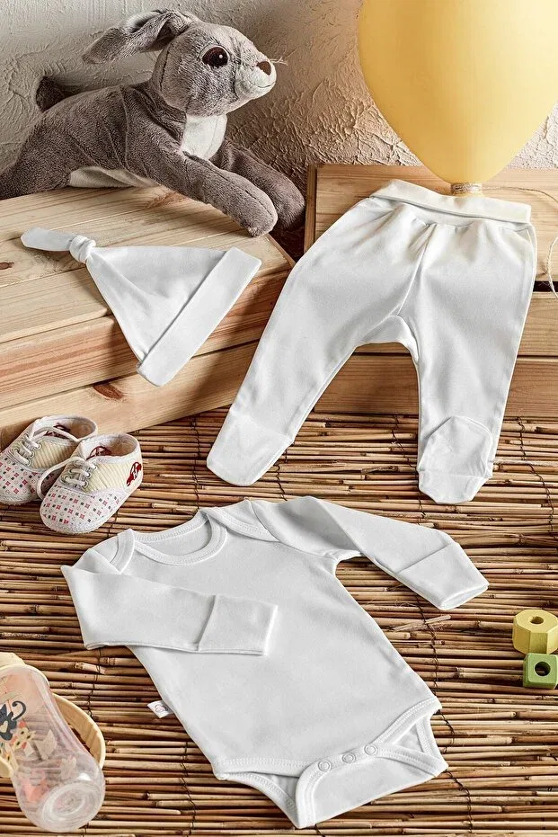Детский комплект пижам с пинетками Snow star Tinylamb, Snow White