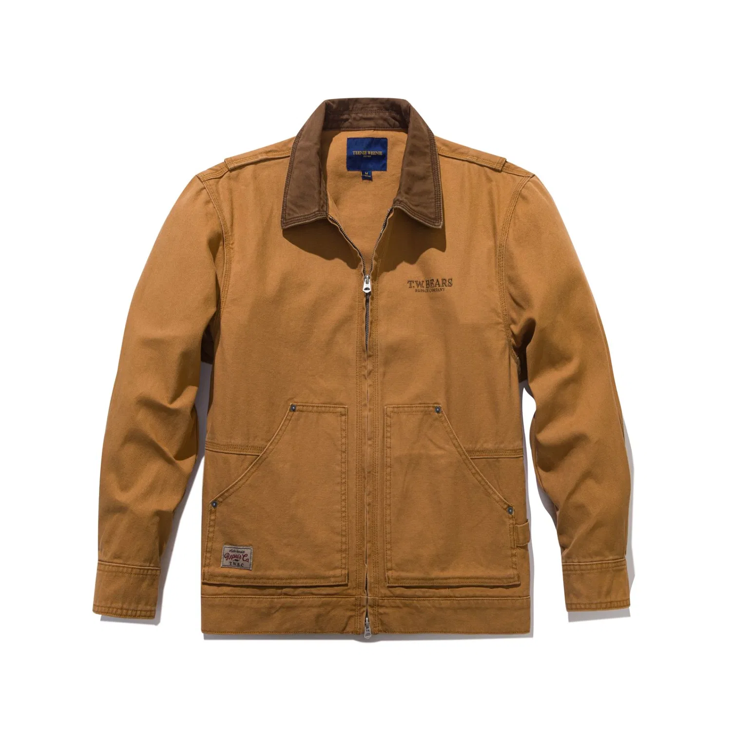 Детское пальто с принтом Barnfit Jacket Teenie Weenie Men, Dark Khaki