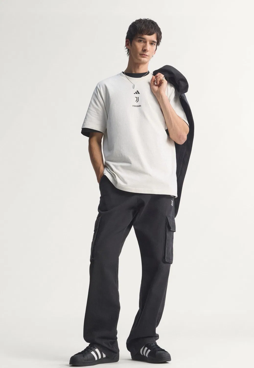 Спортивная футболка Adidas Performance Shirt Sgura белого цвета — фото 4