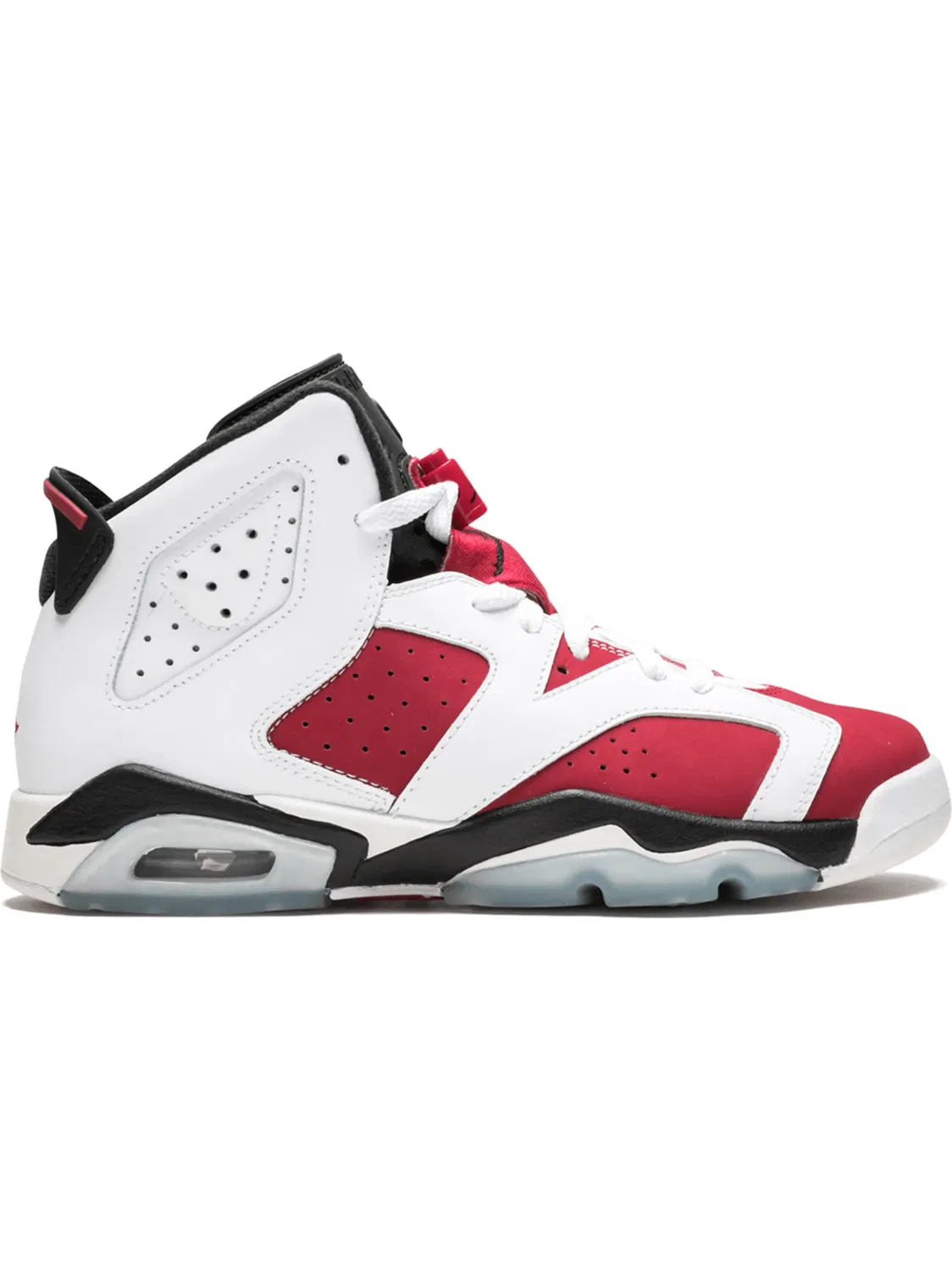 Jordan Кроссовки 6 Retro Carmine белые