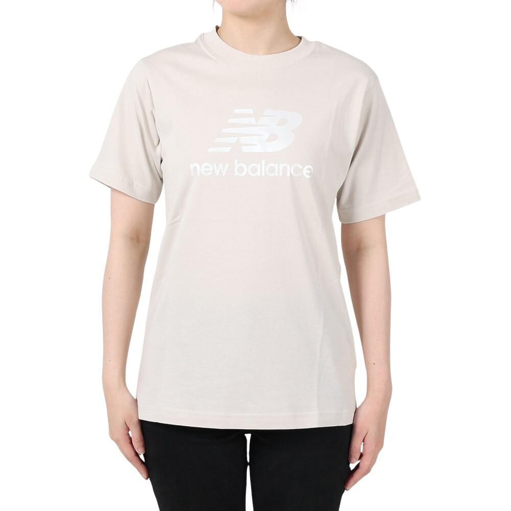 

Футболка женская светло-коричневая New Balance