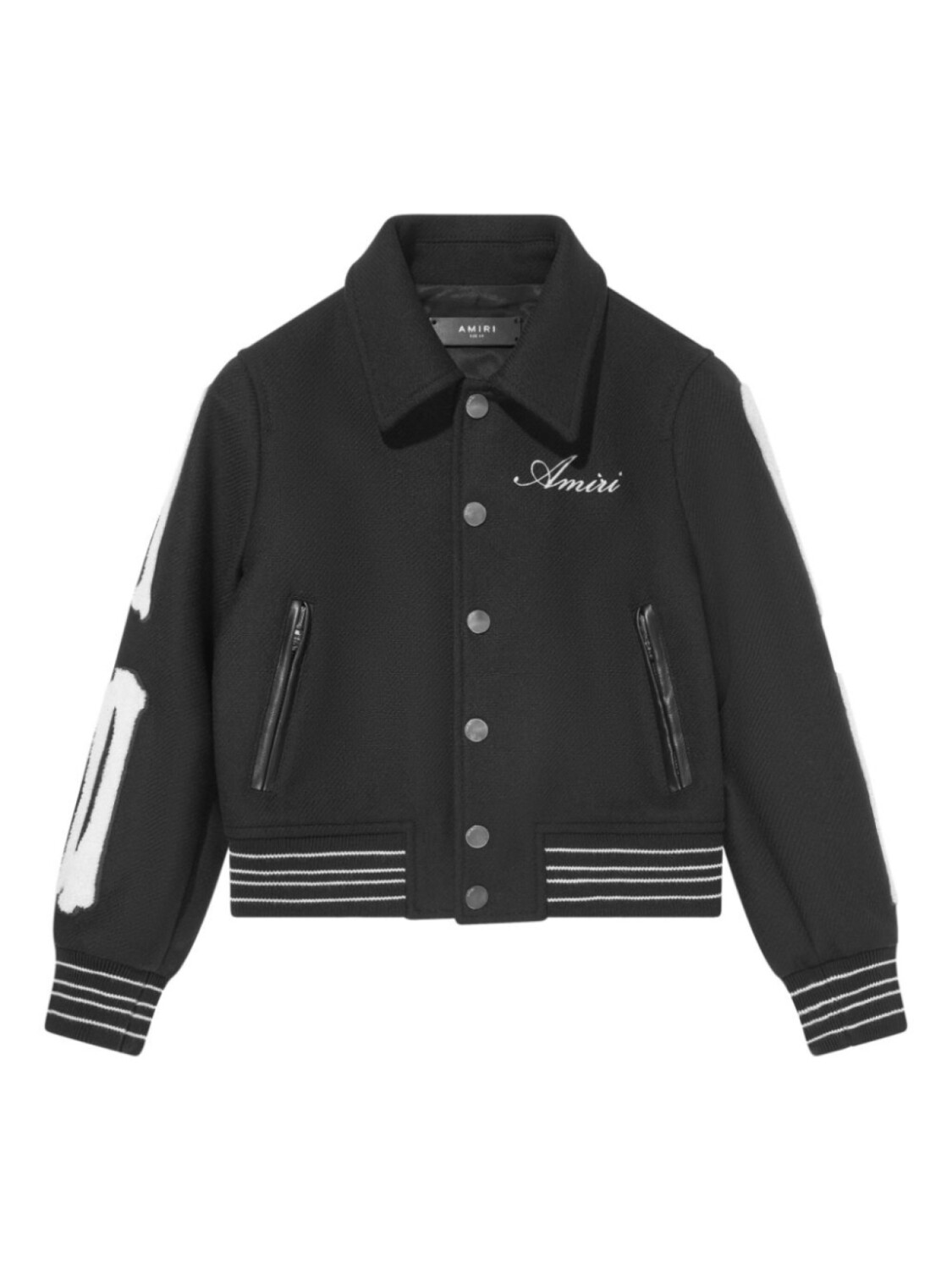 

AMIRI KIDS куртка-бомбер Bones, черный