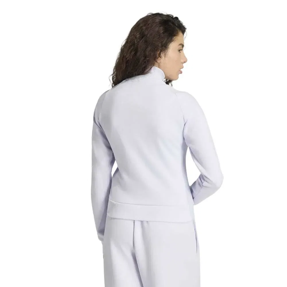 Худи с капюшоном на молнии Soft Lux Slim Adidas, фиолетовый — фото 2