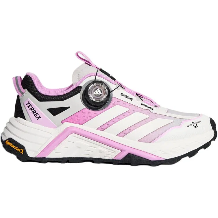 Детские уличные кроссовки для мальчиков и девочек Adidas, Pink White — фото 3