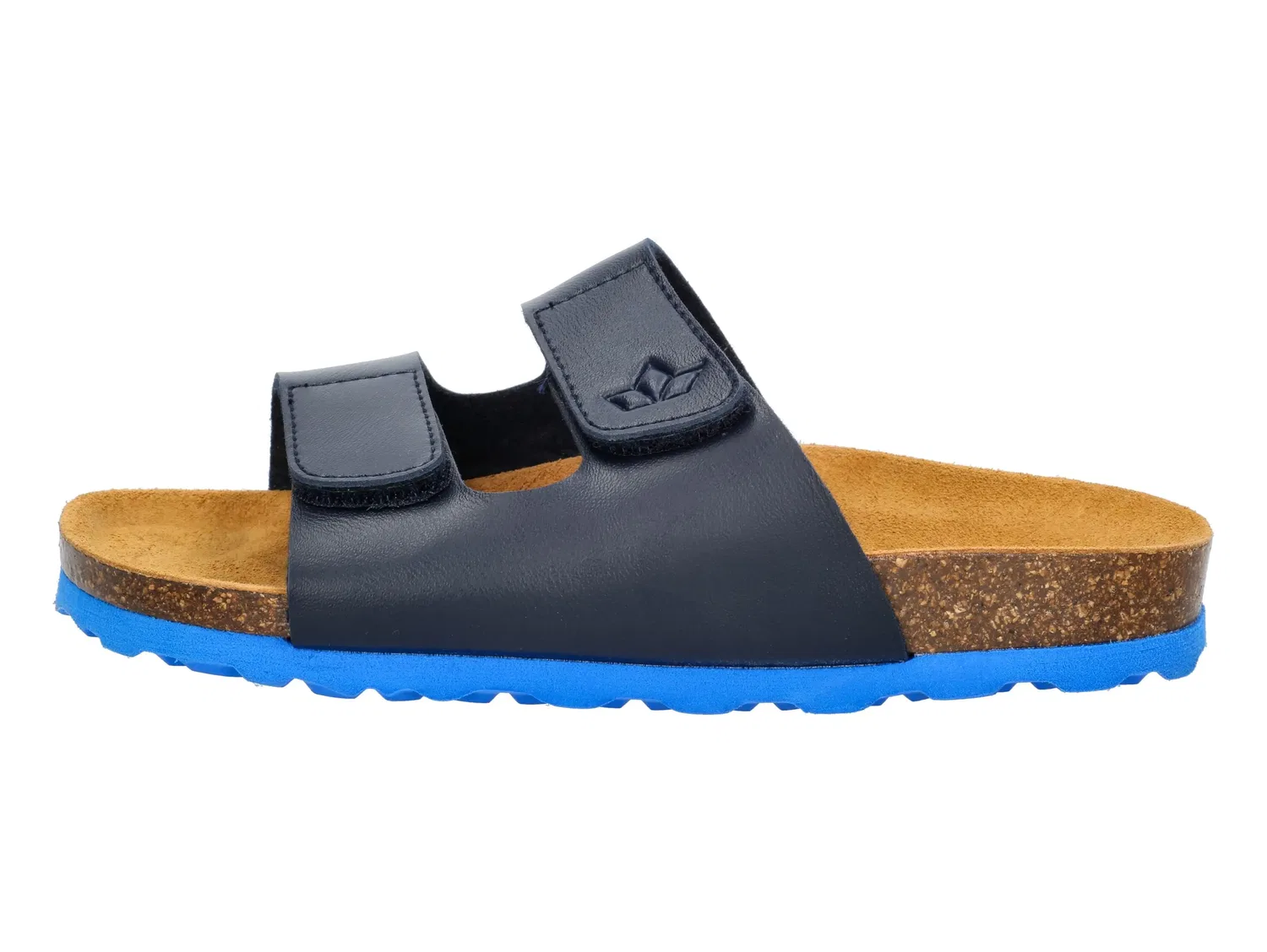 Домашние тапочки детские на липучке Bioline Velcro Kids Lico, синий — фото 2