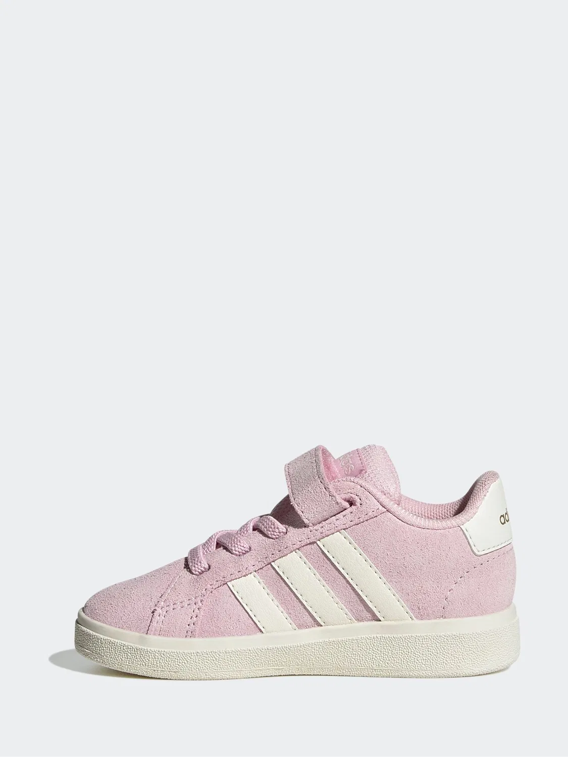Кроссовки детские adidas Grand Court 2.0, розовый/белый — фото 2