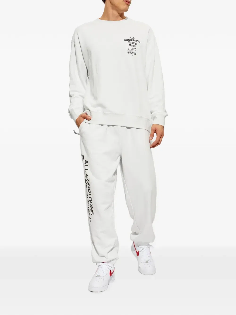 Брюки Nike ACG Tuff из флиса с логотипом, белый — фото 2