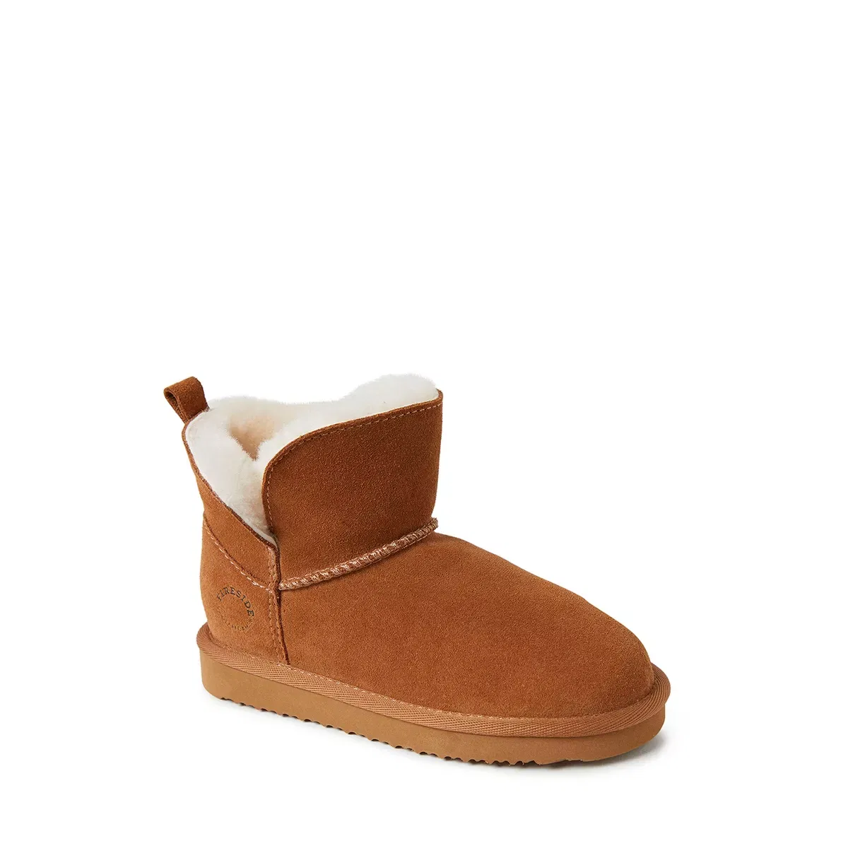 Детские ботинки для девочек с овчиной Bunbury Dearfoams, Chestnut