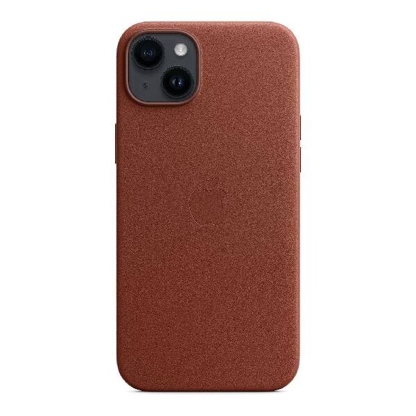 

Чехол кожаный Apple iPhone 14 Plus с MagSafe, umber, Коричневый, Чехол кожаный Apple iPhone 14 Plus с MagSafe, umber