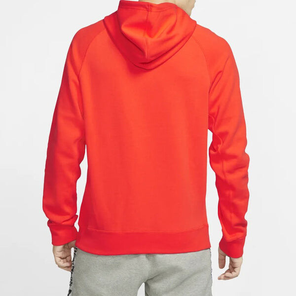 Толстовка Nike Men's LeBron Basketball With Hat Orange, оранжевый — фото 4