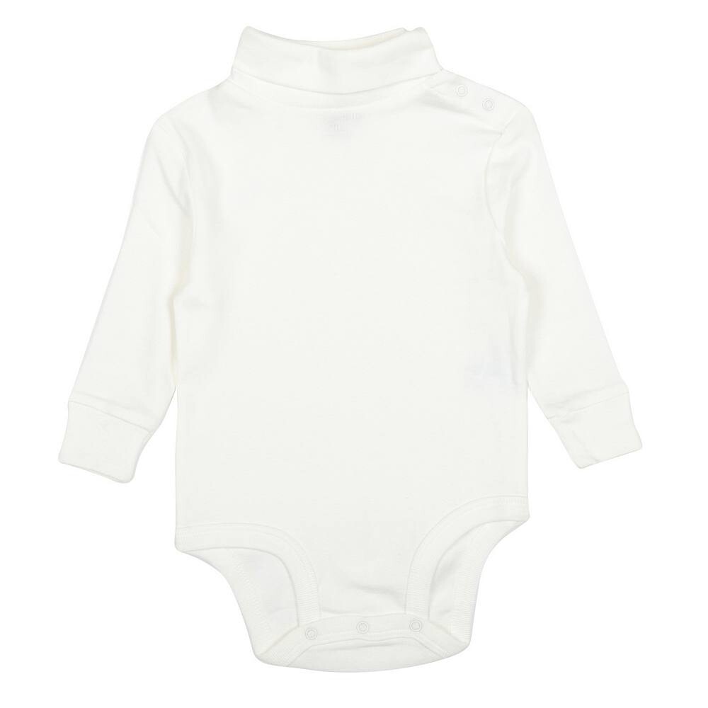 Боди-водолазка Leveret Baby, нейтральный однотонный цвет, кремовый