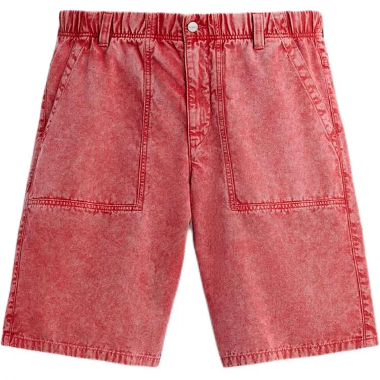 Мужские джинсовые шорты Red ZARA, Red