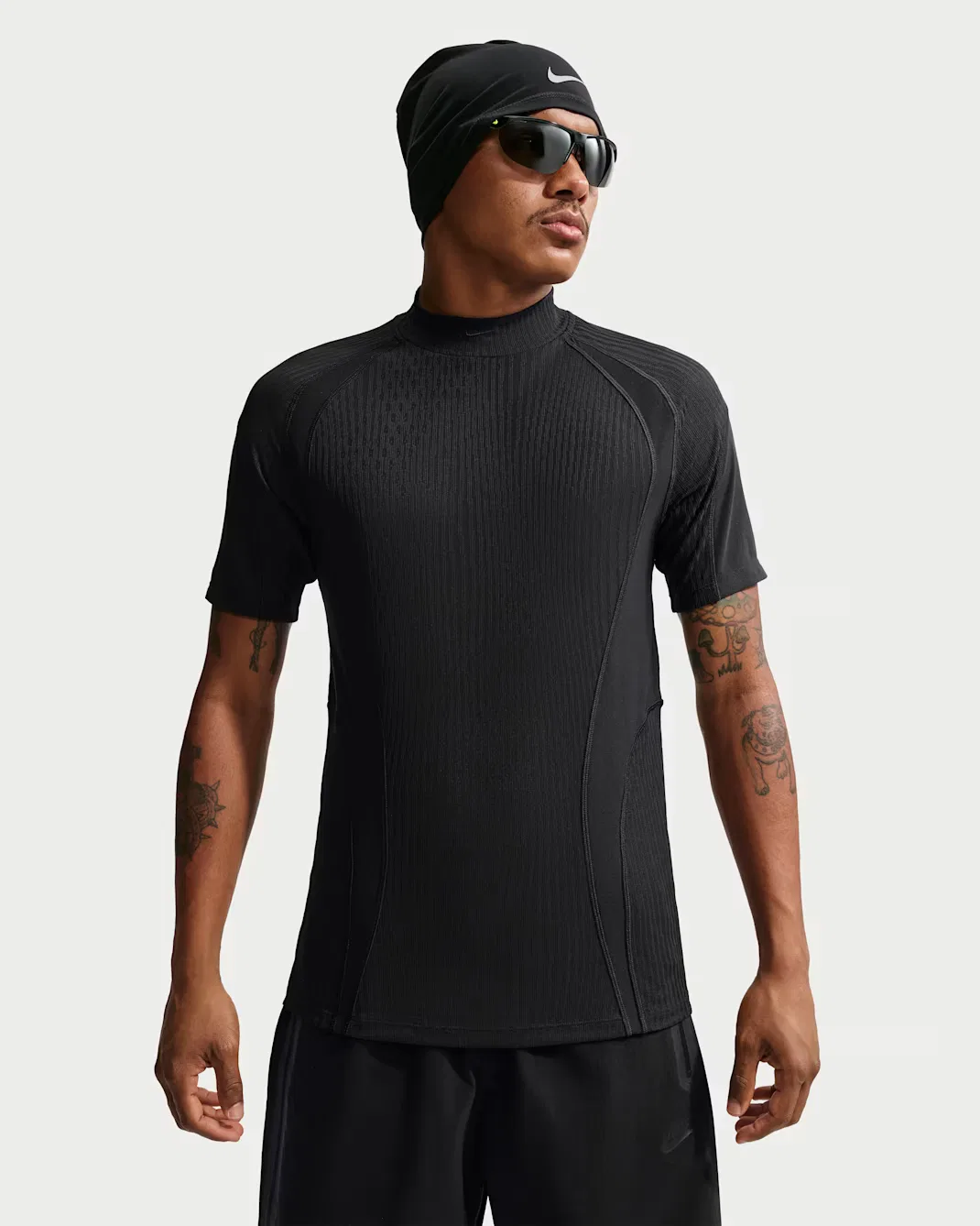 Мужская футболка с коротким рукавом Dri-FIT ADV Nike Tech, Black/Black