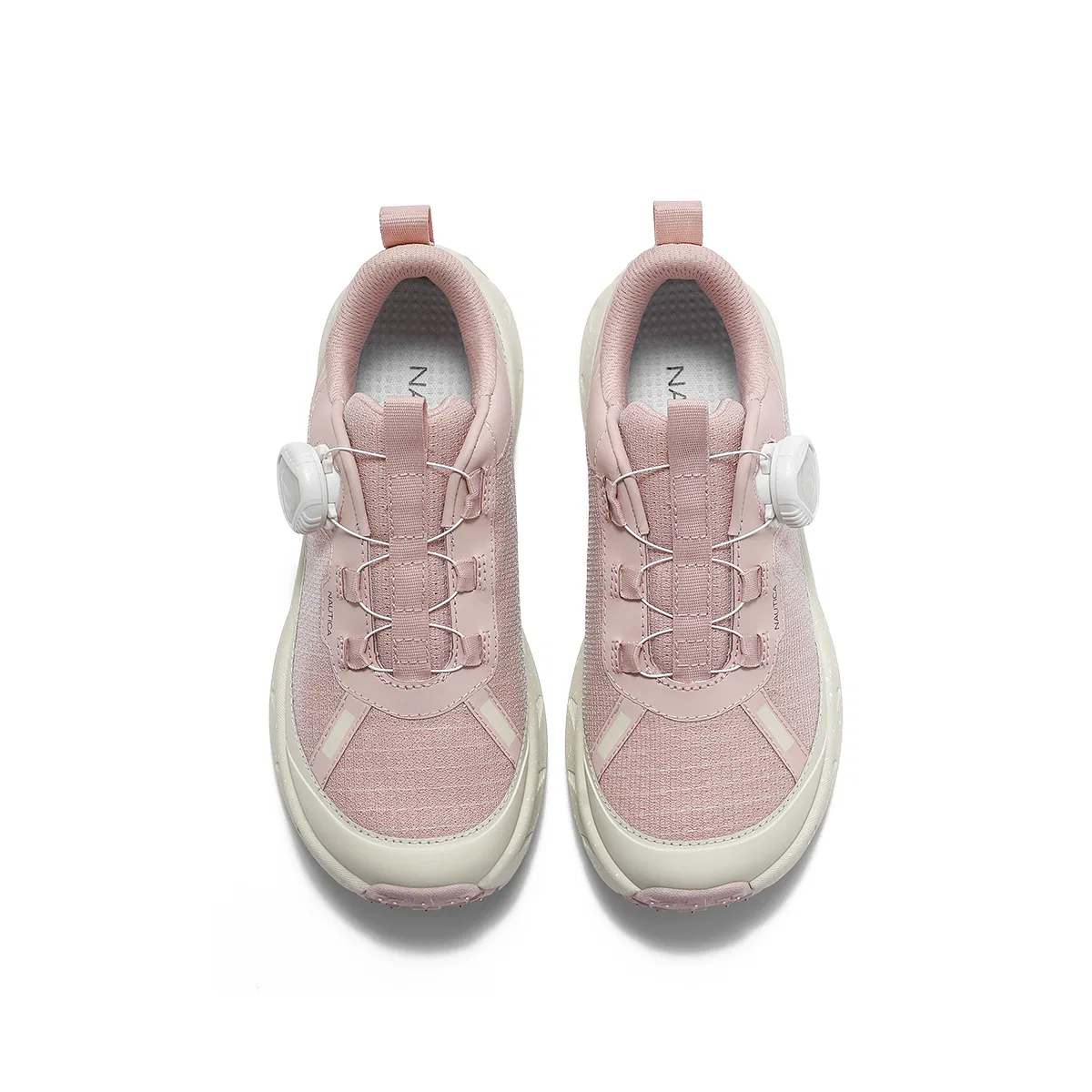 Детские кроссовки для бега с шнуровкой Kids, NAUTICA, Mist Sand Pink — фото 4