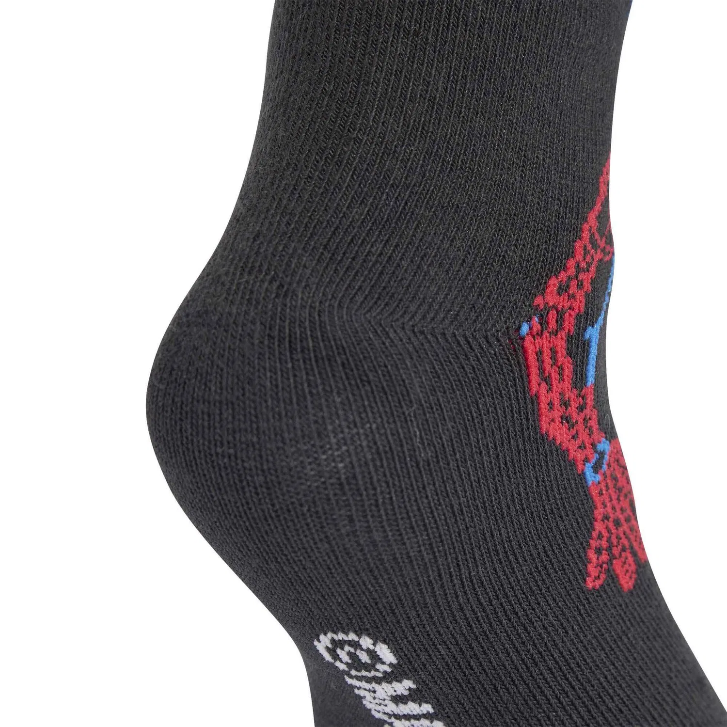 Детские носки с принтом Marvel Adidas Sport Lk Mrvl Sm 3Pp, цвет Black/Dark Blue/White — фото 3