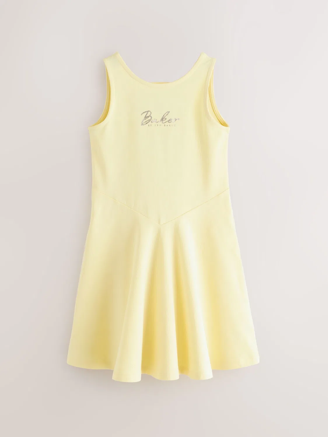 Платье Baker by Ted Baker желтого цвета — фото 4