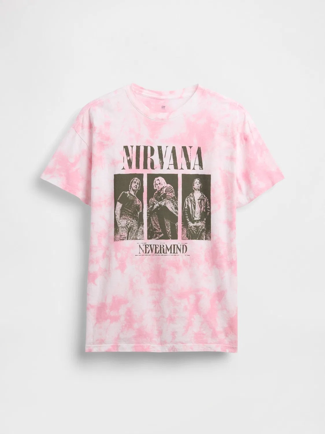 Футболка оверсайз Nirvana Gap, розовый