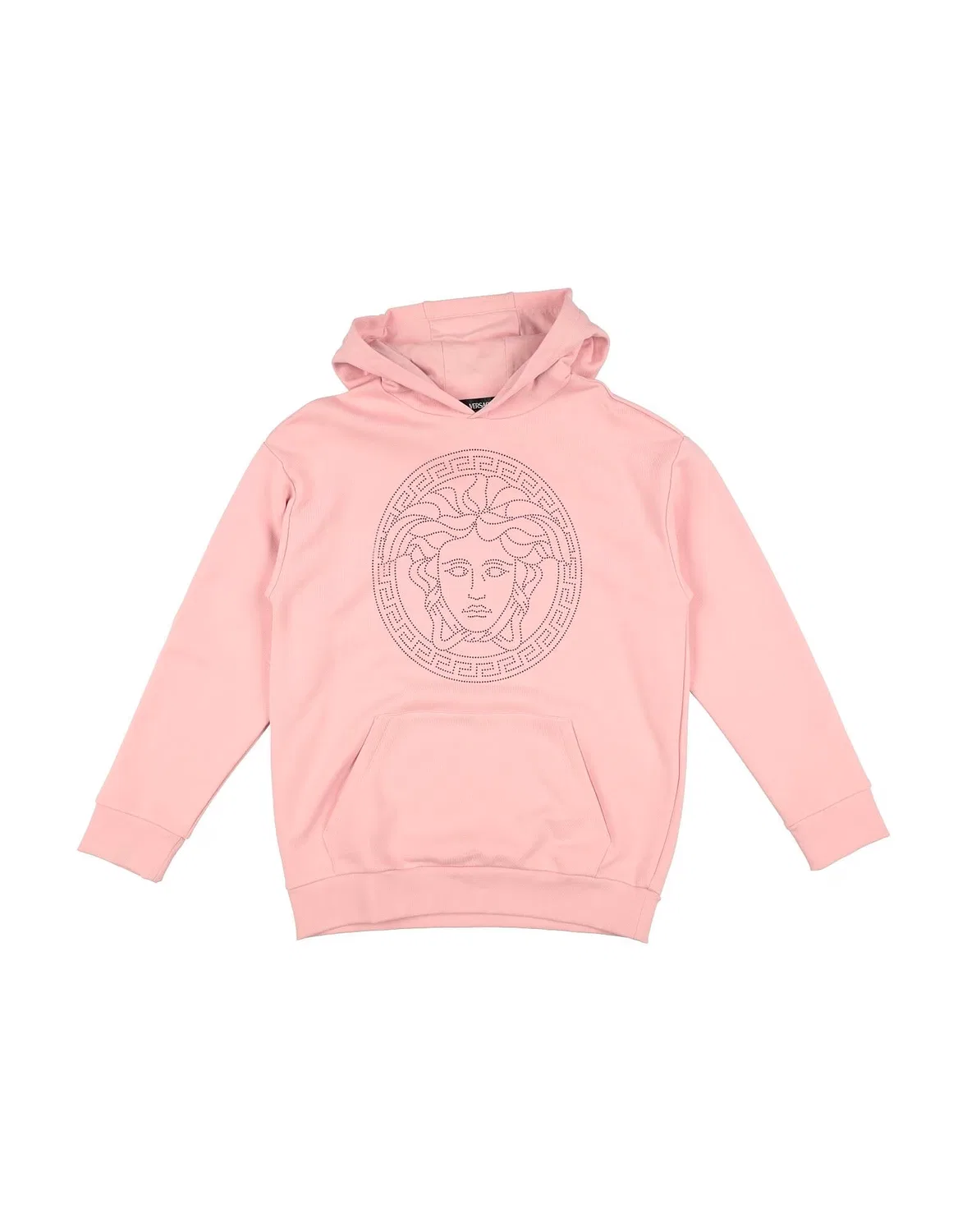 Детский свитшот для девочек на молнии Versace Young, розовый