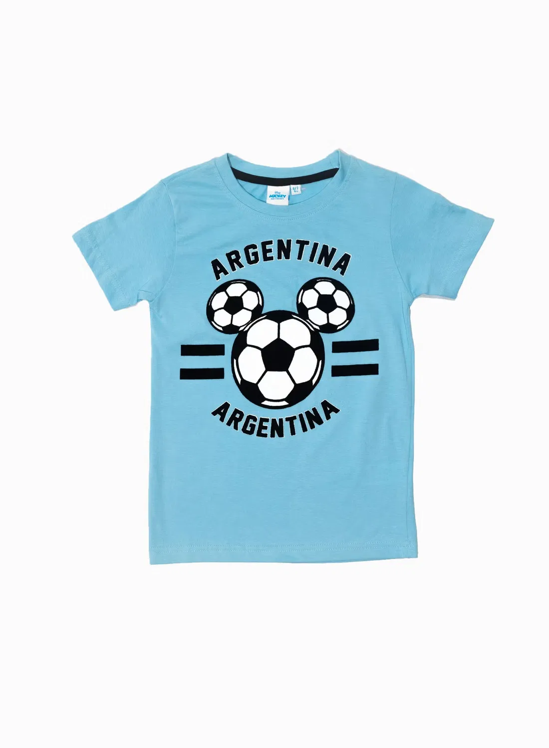 Футболка с принтом Mickey Mouse Argentina, синий