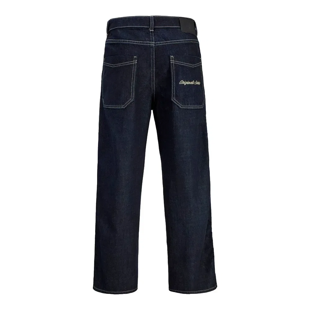 Детские джинсы свободного кроя Jack & jones Alex Norrebro Akm 387, Blue — фото 4