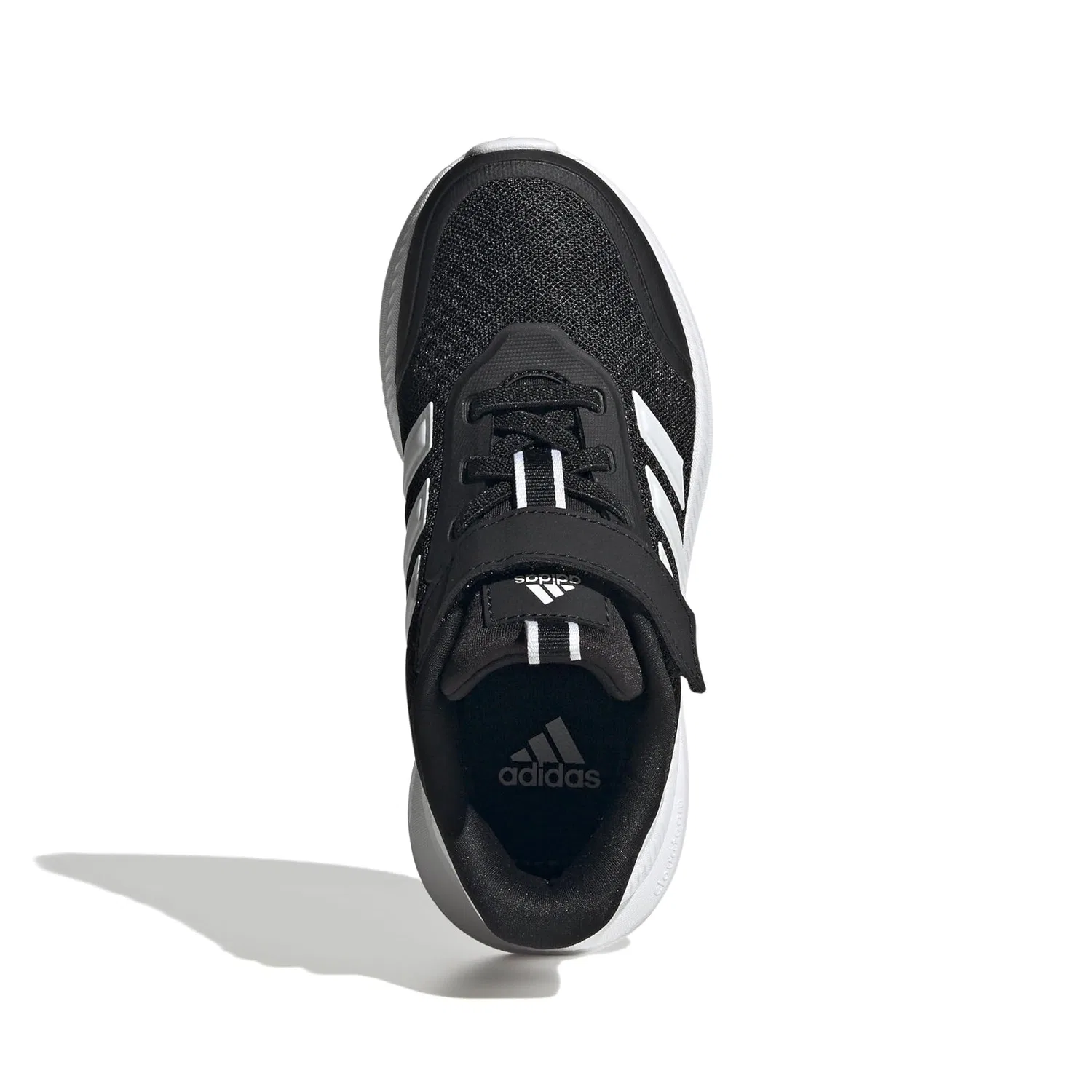 Детские кроссовки для девочек с липучками X_PLR Adidas, Black — фото 3