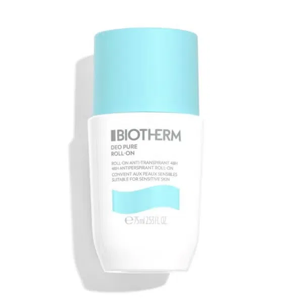 Дезодорант-антиперспирант роликовый с минеральным комплексом Deo Pure Invisible BIOTHERM, 75 мл