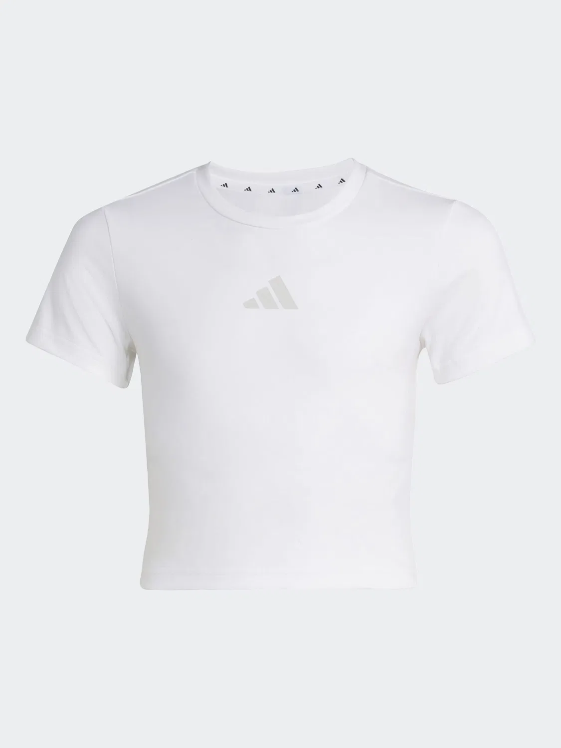 Футболка детская с укороченным кроем, Soft Touch adidas, белый
