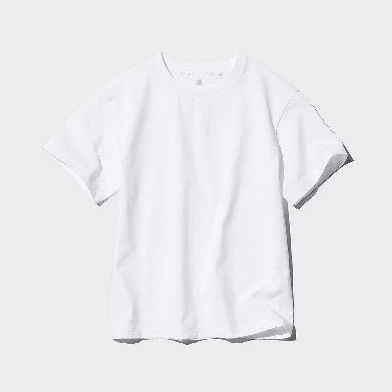 

Футболка UNIQLO Ultra Stretch Dry EX с круглым вырезом и коротким рукавом, белый