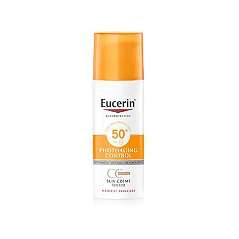 Крем CC SPF50 Eucerin, золотой