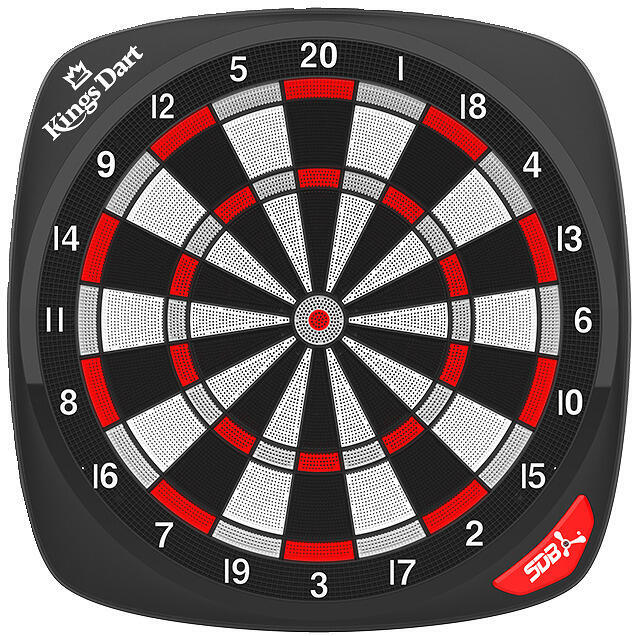 Kings Dart SDB Smart Dartboard "Dartworld" C1, красочный - фото