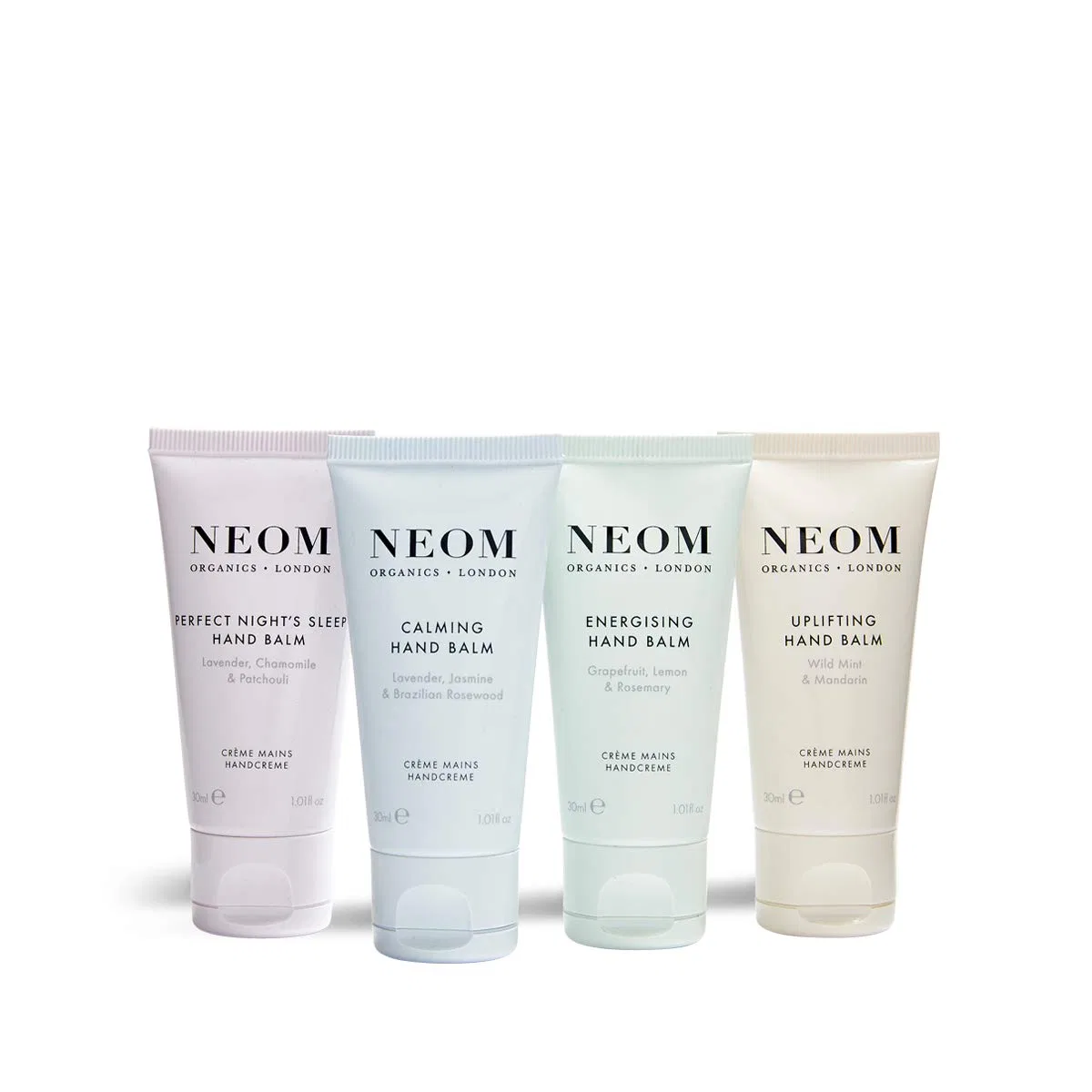 Набор кремов для рук Hand Balm Collection Neom, 4 x 30 мл, Лаванда — фото 4