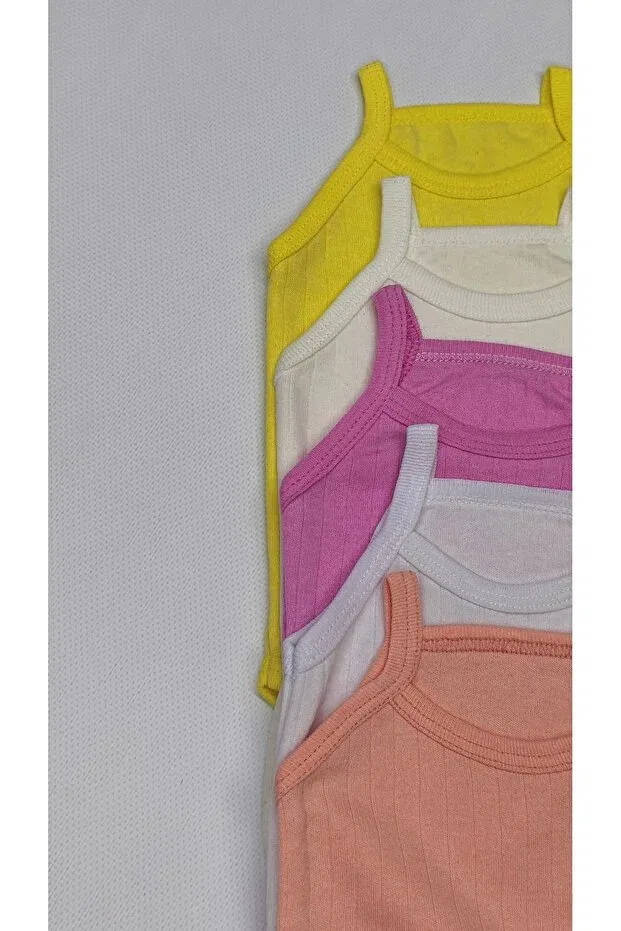 Детское боди для новорожденных с бретельками-веревками Vieso, Multicolor — фото 3