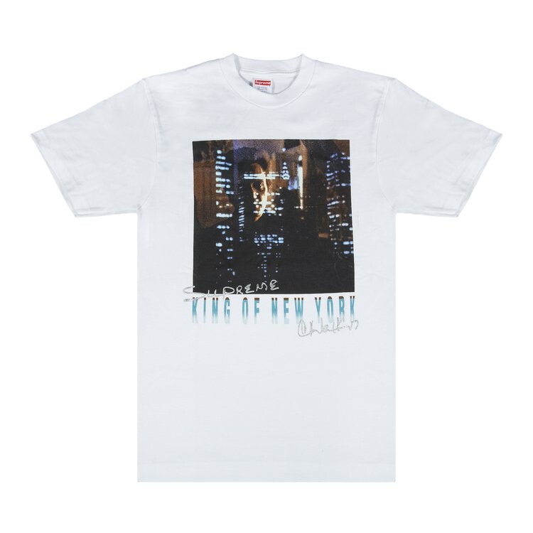 Футболка Supreme King Of New York T-Shirt 'White', белый — фото 2
