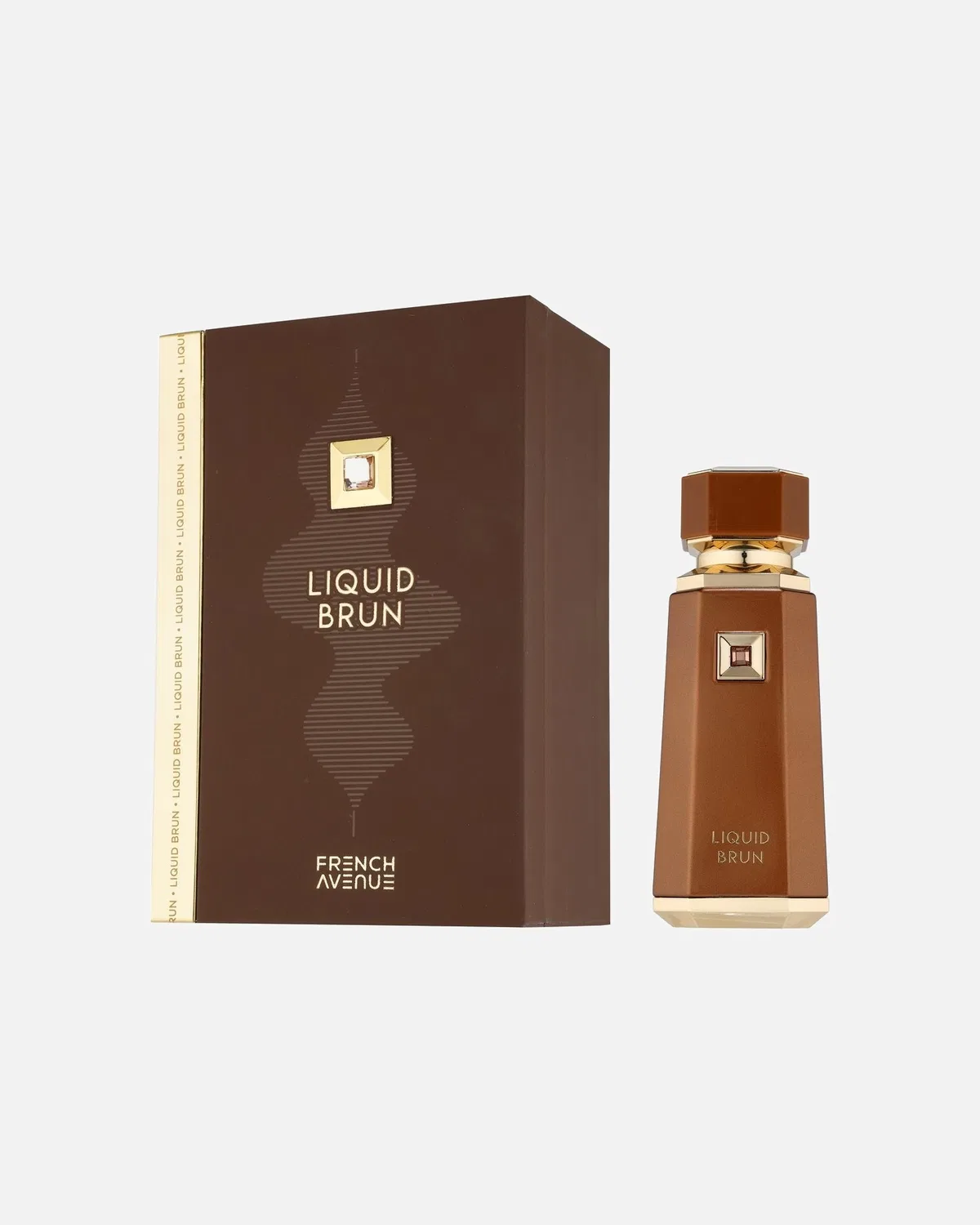 Жидкая парфюмерная вода коричневого цвета French Avenue, 100 Ml — фото 3