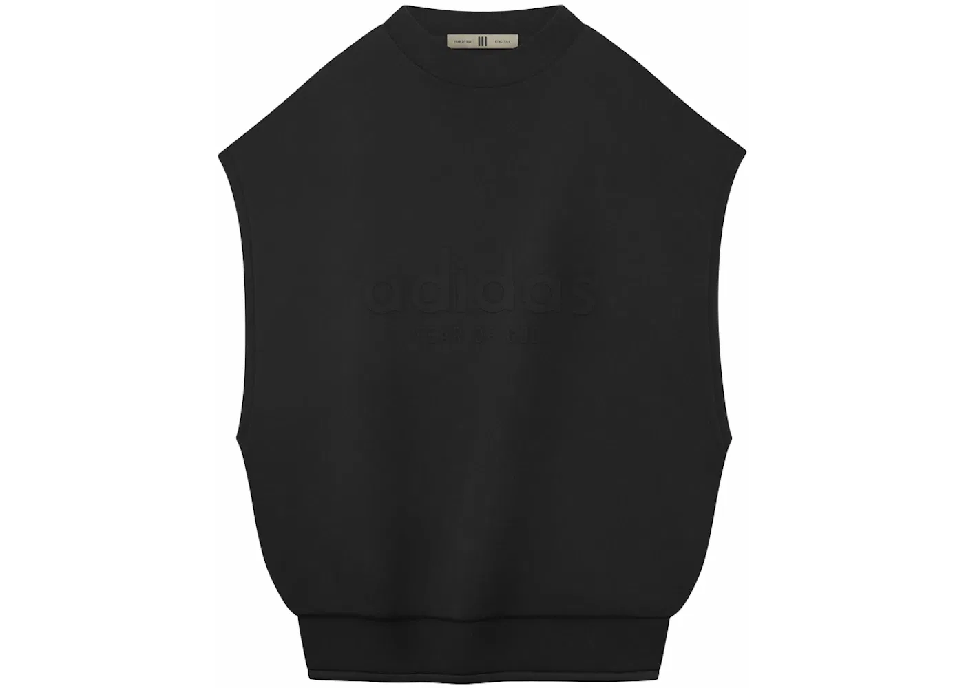 Мужской свитшот без рукавов Fear of God Athletics Heavy Fleece Muscle Sweatshirt, Black