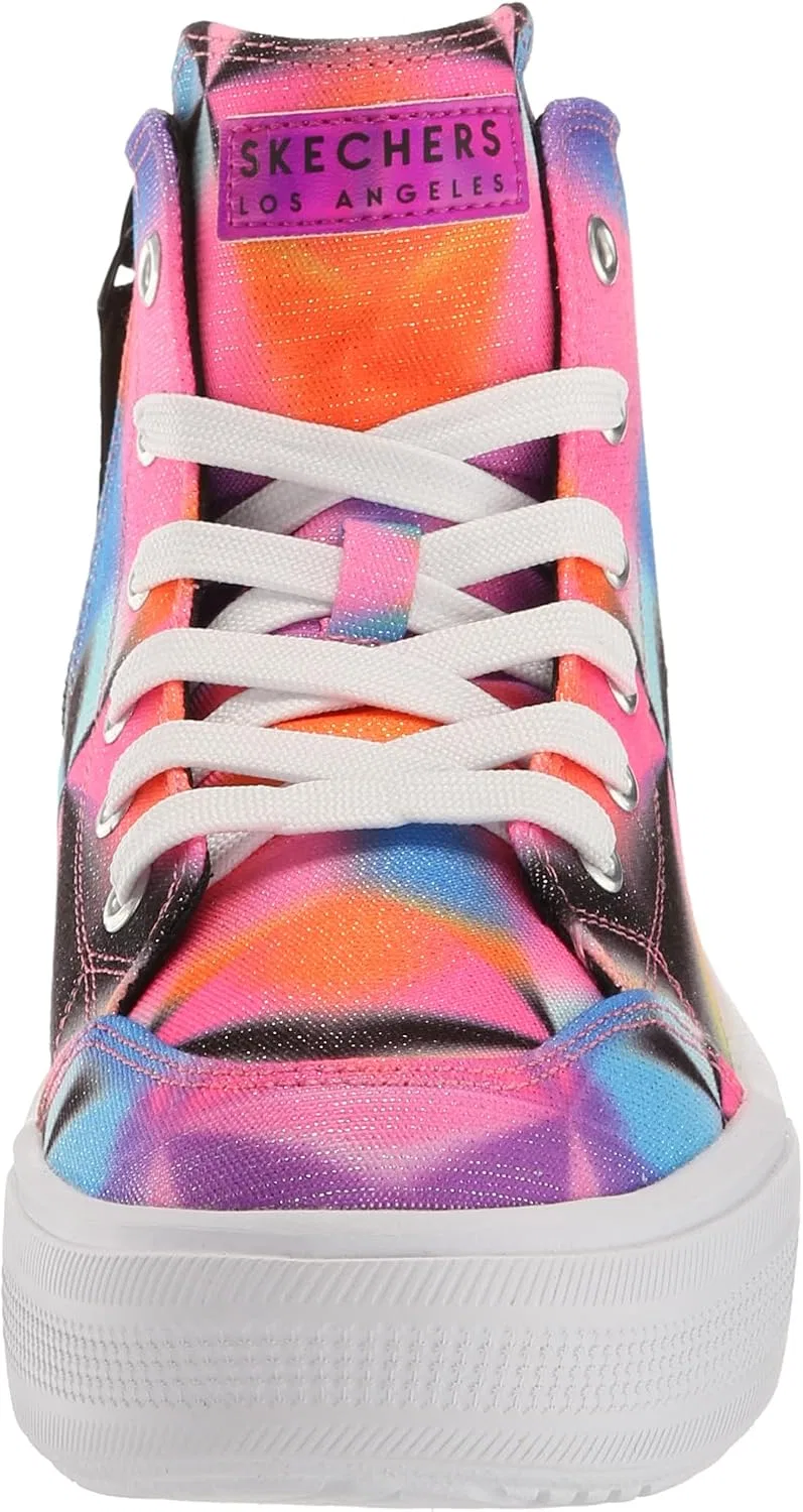 Детские кроссовки для девочек Hyperflift Prism Party Skechers, Black/Multi — фото 2