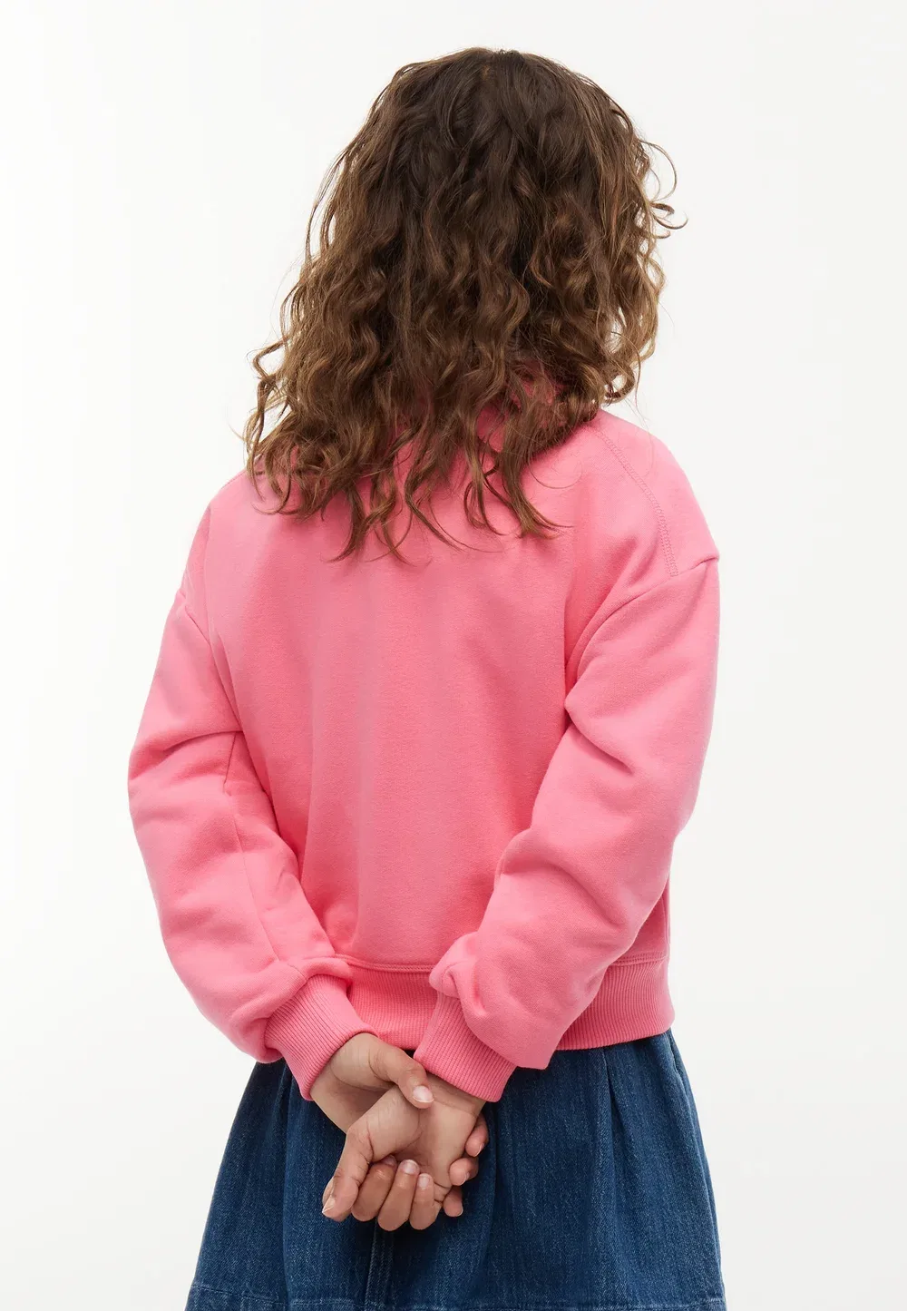 Толстовка с принтом Tommy script - толстовка Tommy Hilfiger, Exotic Pink — фото 3
