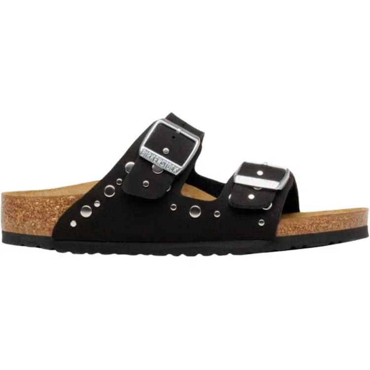 Детские сандалии с поддержкой и дышащим верхом Birkenstock Arizona, черный — фото 3