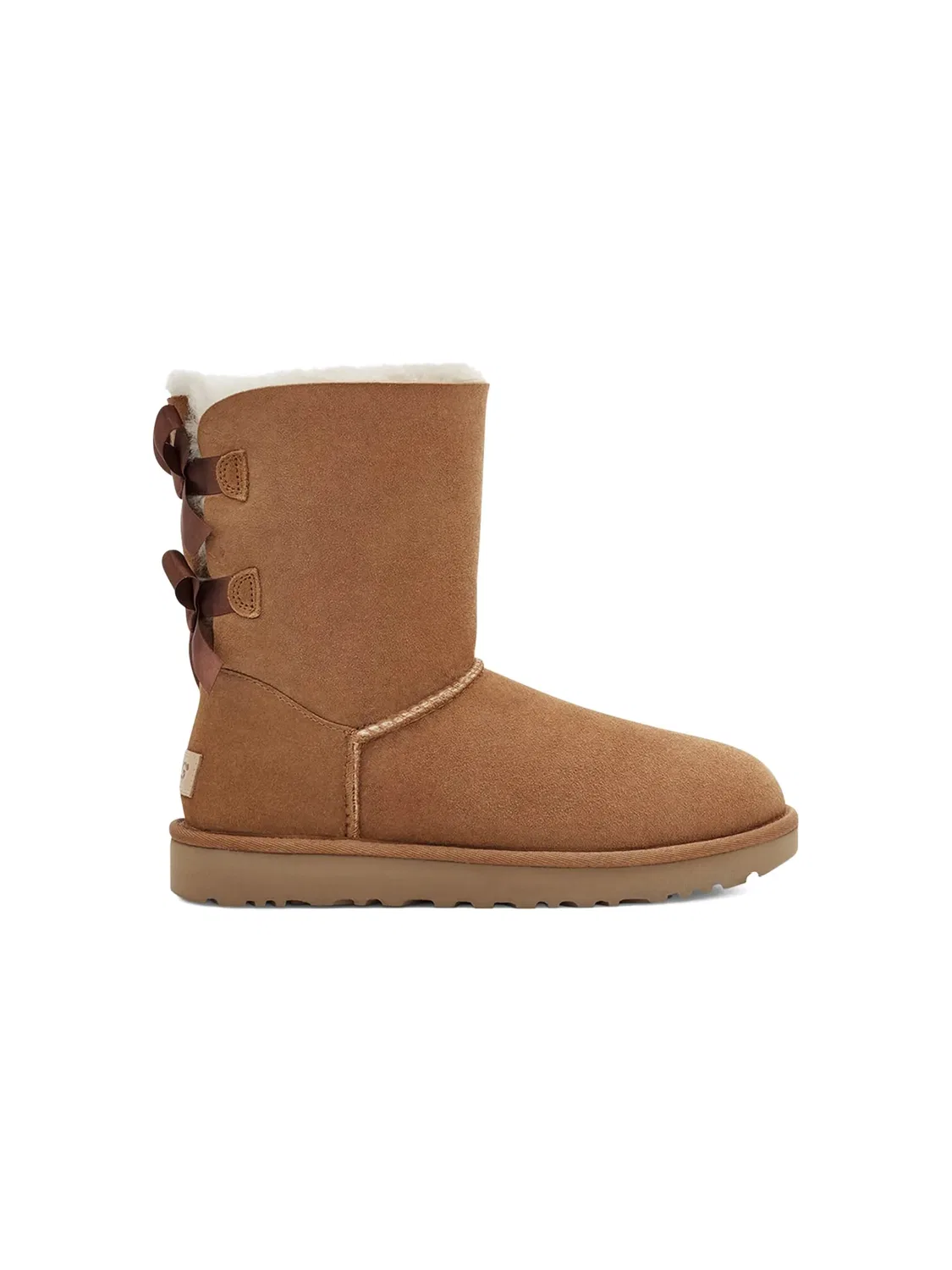 Ботинки UGG Bailey Bow 2, каштановый