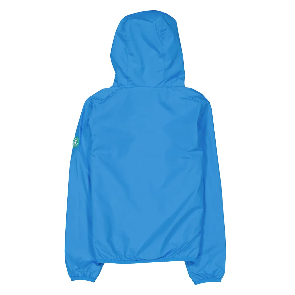 Ветрозащитная куртка с капюшоном Boys Nylon Hooded Jacket Save The Duck, Blue — фото 3