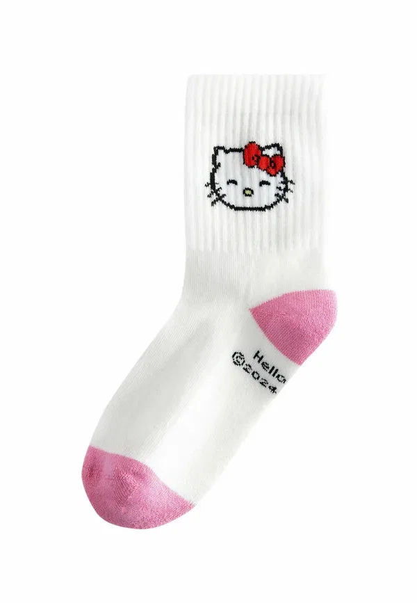 Комплект носков с Hello Kitty, хлопок, 2 Pack, Next, Pink, White, белый/розовый — фото 2