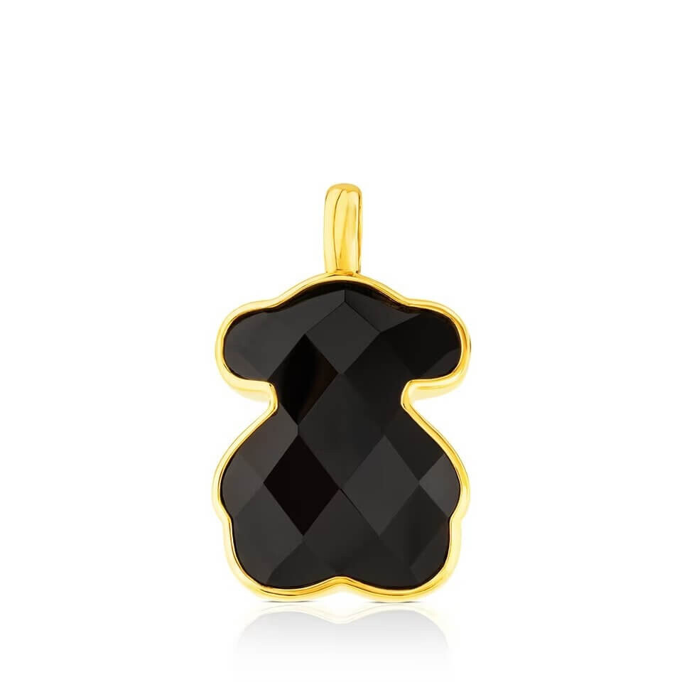 

Подвеска Tous Color Bear, серебро позолоченное/оникс