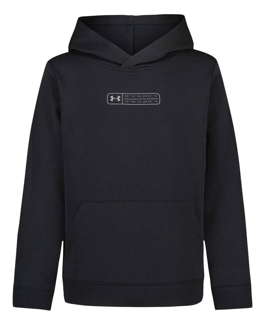 Худи из флиса с принтом Globe Graphic Under Armour, Black