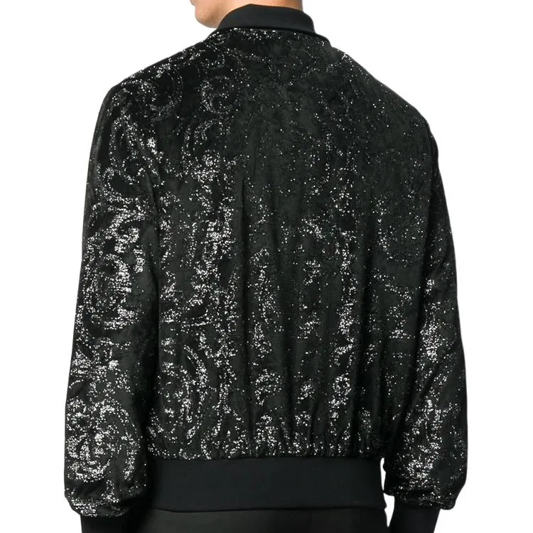 Мужская куртка VERSACE, Black — фото 4