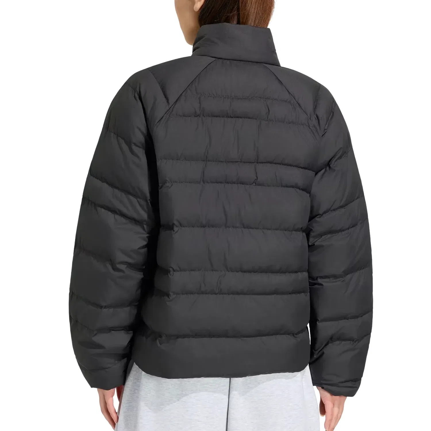 Женская куртка Essentials Packable Insulated Jacket Asia Sizing 'Black' adidas, черный — фото 2