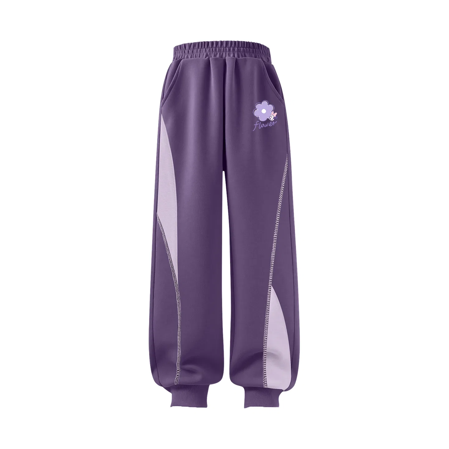 Детские спортивные штаны с принтом Disney Kids Sweatpants, Dioran Violet