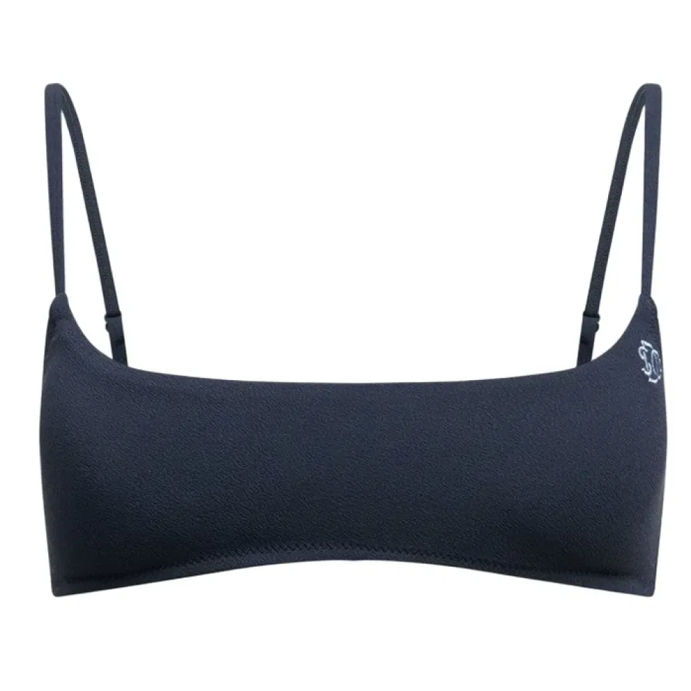 Бикини топ Superdry Sd&Co Bralette, синий